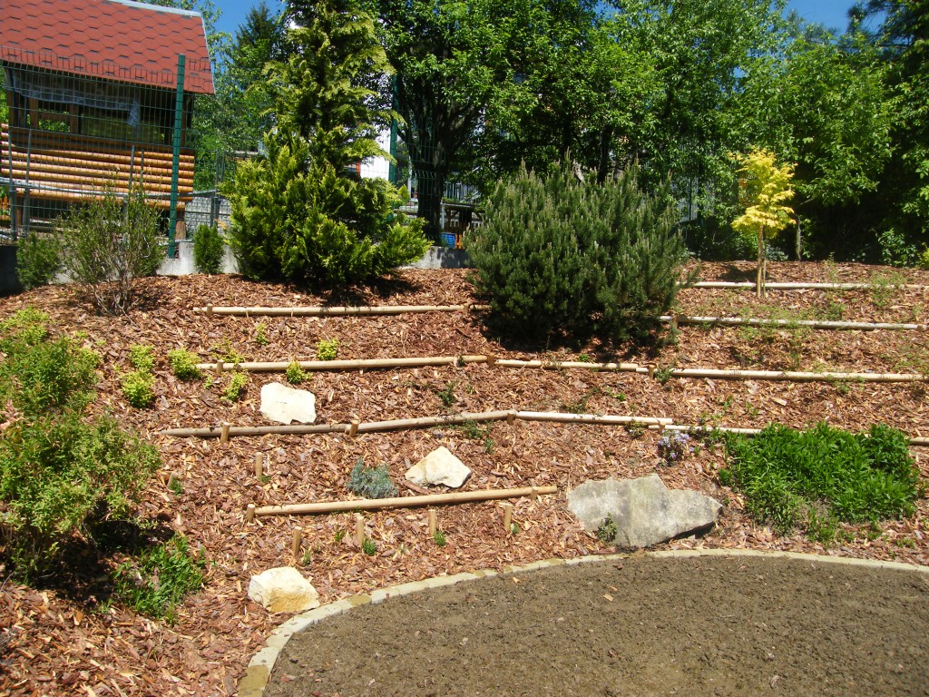 zahrada v Luhačovicích